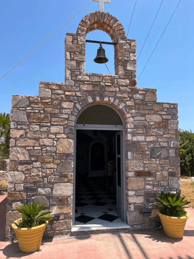 Πέτρινο Εξοχικό Σπίτι Στη Σύρο Agros  ภายนอก รูปภาพ