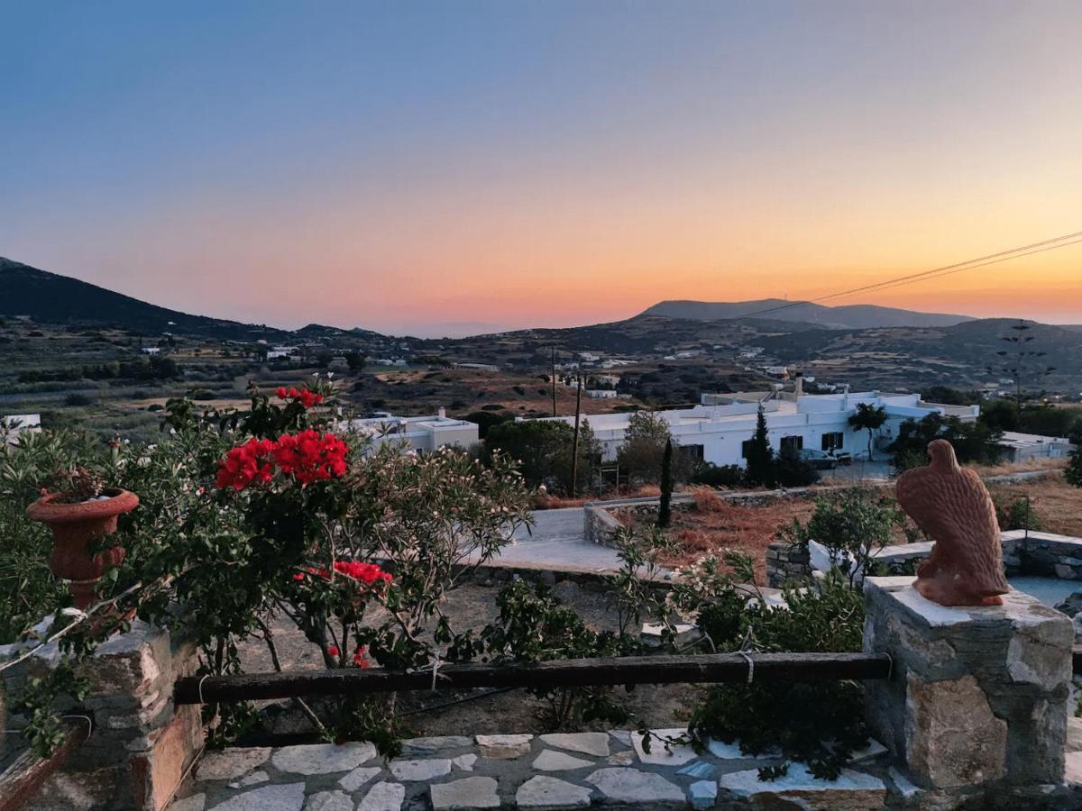 Πέτρινο Εξοχικό Σπίτι Στη Σύρο Agros  ภายนอก รูปภาพ